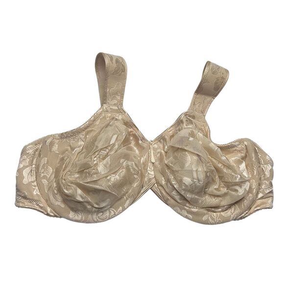 Wacoal Tan Lace Bra 42DD Unlined - Picture 1 of 6